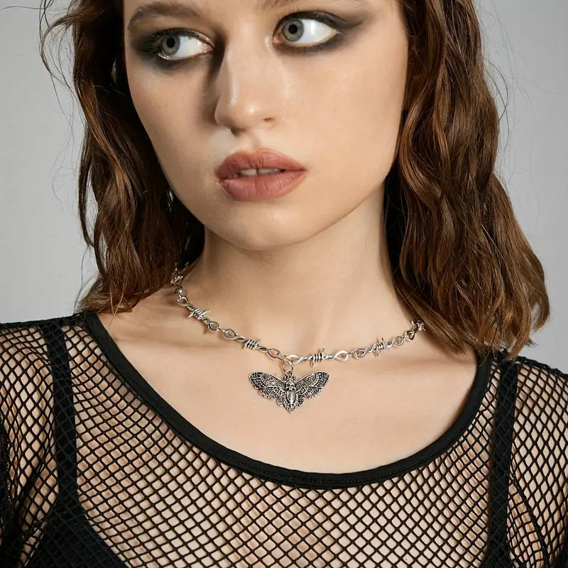 Death Moth Necklace
