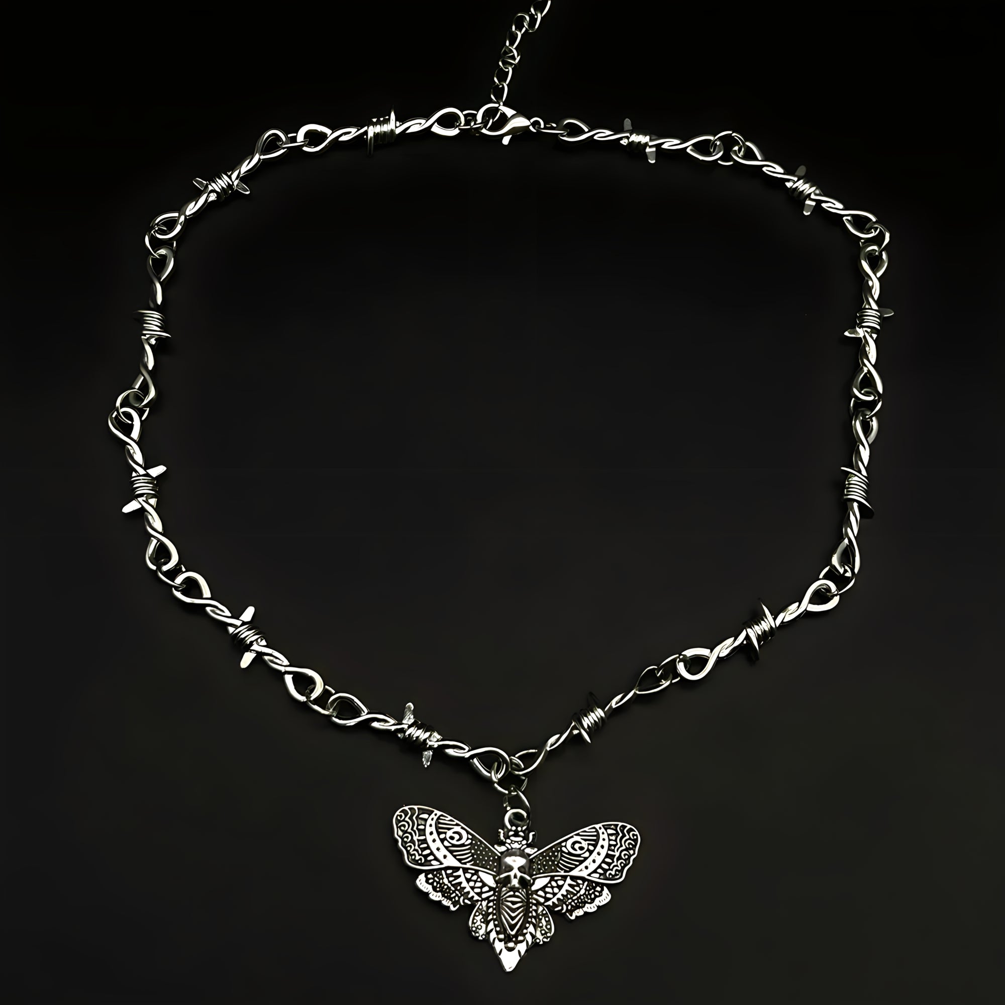 Death Moth Necklace