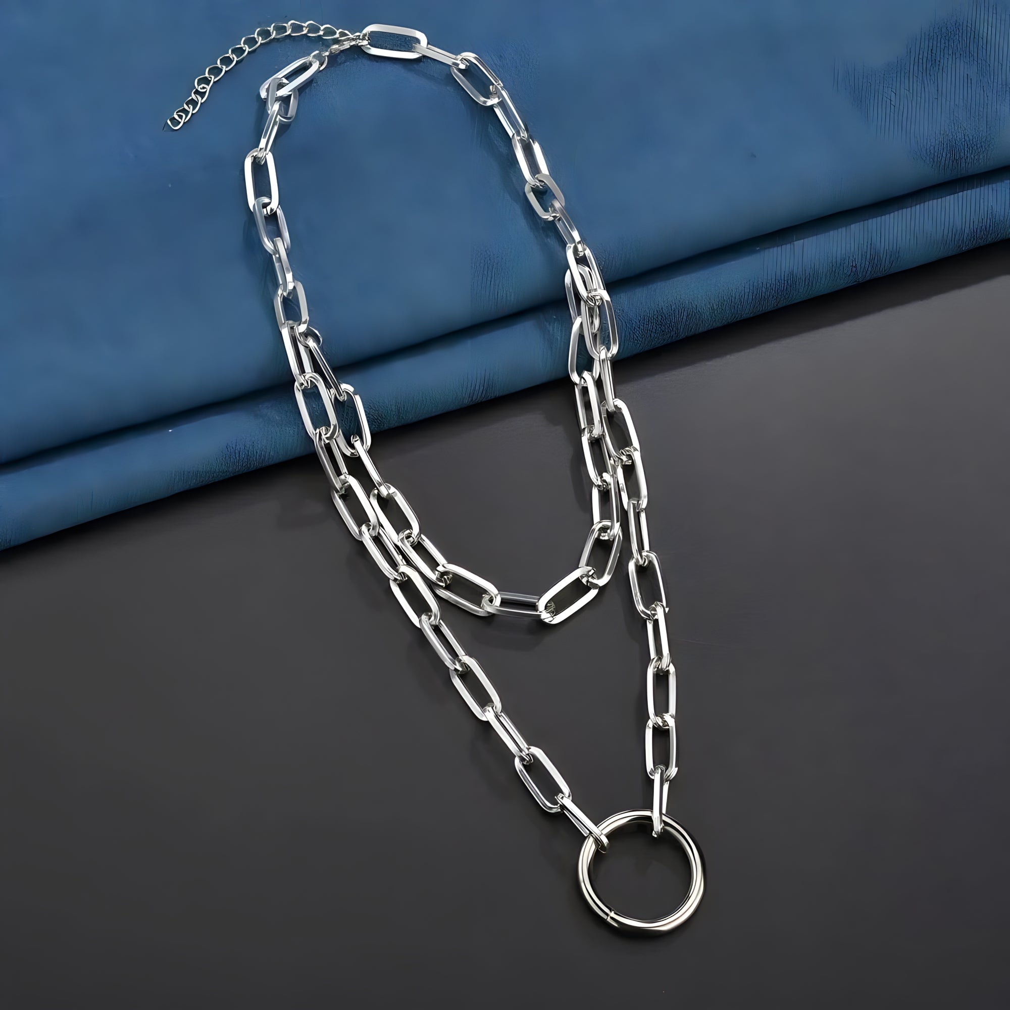 Layered O-Chain Necklace