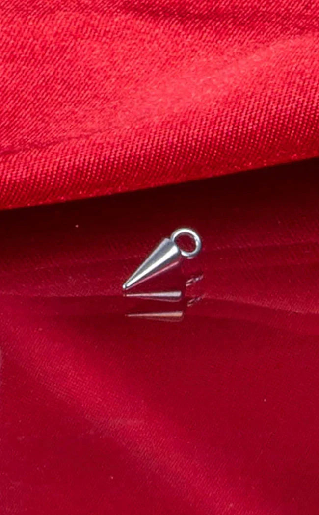 Titanium Dangle Charm | Spike [Silver]